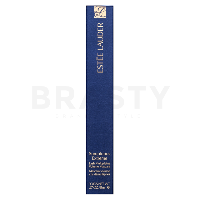 Estee Lauder Sumptuous Extreme Lash Multiplying Volume Mascara Wimperntusche für verlängerte Wimpern und Volumen 01 Extreme Black 8 ml