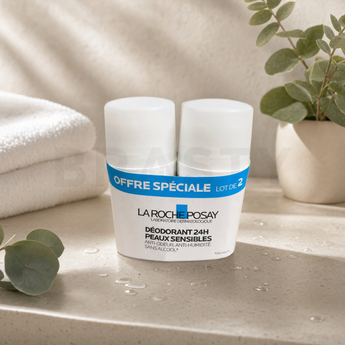 La Roche-Posay dezodorans 24H Physiological Roll-On Deodorant 2 x 50 ml