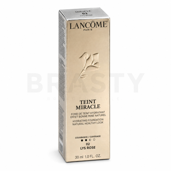 Lancôme Teint Miracle Hydrating Foundtaion SPF 15 fond de ten lichid cu efect de hidratare 002 Lys Rosé 30 ml