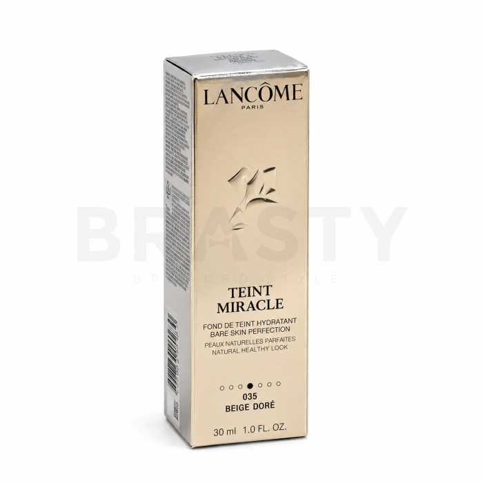 Lancôme Teint Miracle Hydrating Foundtaion SPF 15 Flüssiges Make Up mit Hydratationswirkung 035 Beige Doré 30 ml