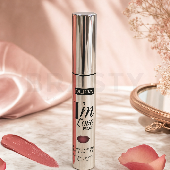 Pupa I'm Loveproof Matt Liquid Lip Colour tekući ruž za usne za mat efekt 003 Rose Nude 2,7 ml
