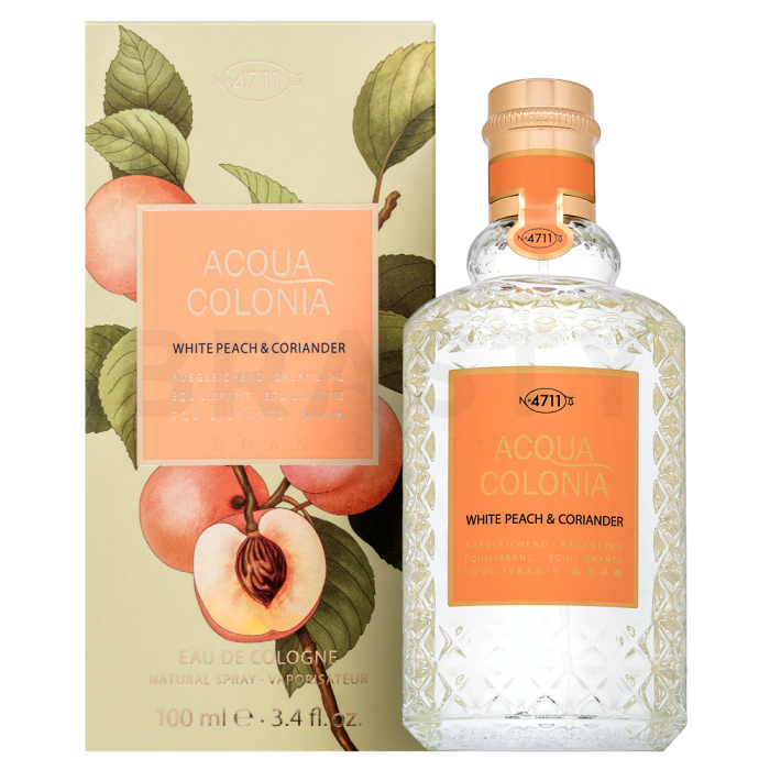 4711 Acqua Colonia White Peach & Coriander Eau de Cologne uniszex 100 ml