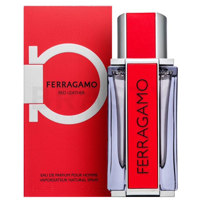 Salvatore Ferragamo Ferragamo Red Leather Eau de Parfum voor mannen 50 ml