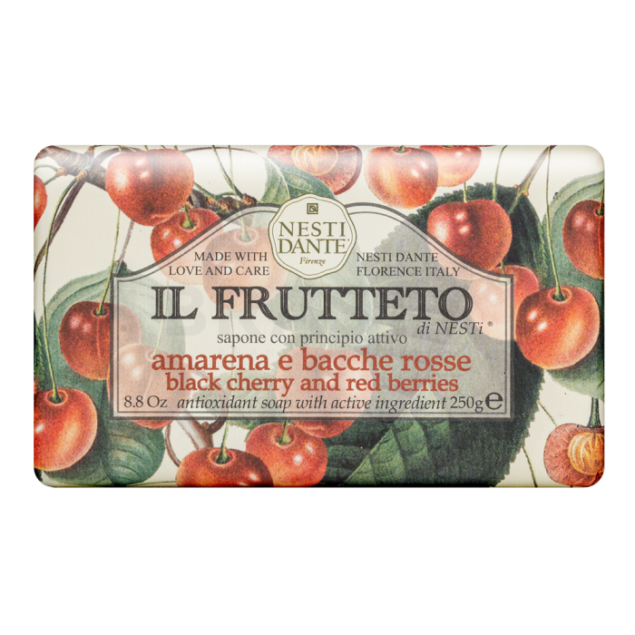 Nesti Dante Il Frutetto Seife Soap Black Cherry & Red Berries 250 g