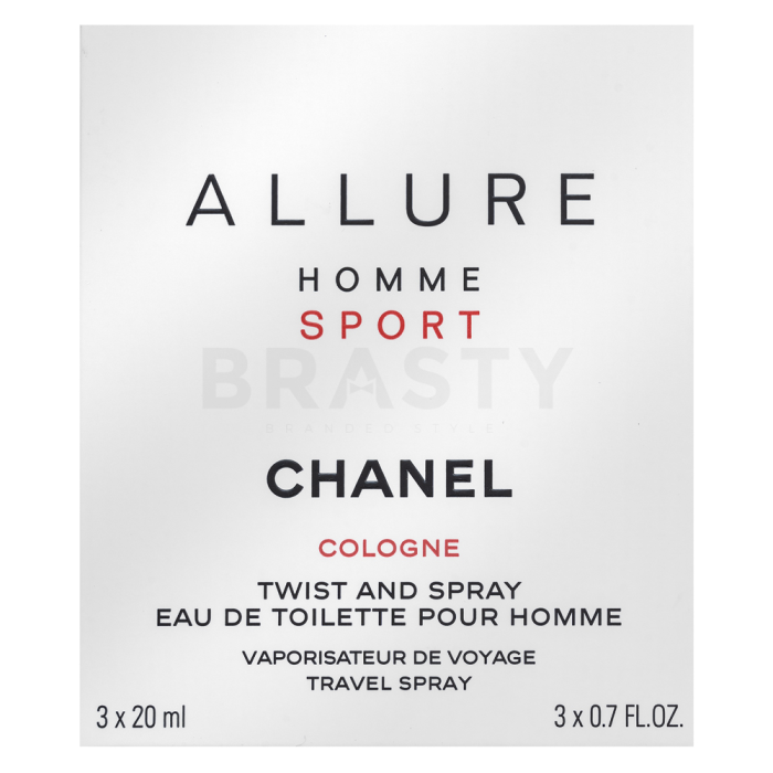 Chanel Allure Homme Sport Cologne set voor mannen Extra Offer 2 20 ml