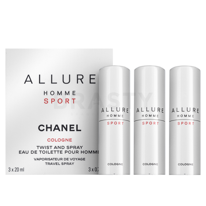 Chanel Allure Homme Sport Cologne set voor mannen Extra Offer 2 20 ml