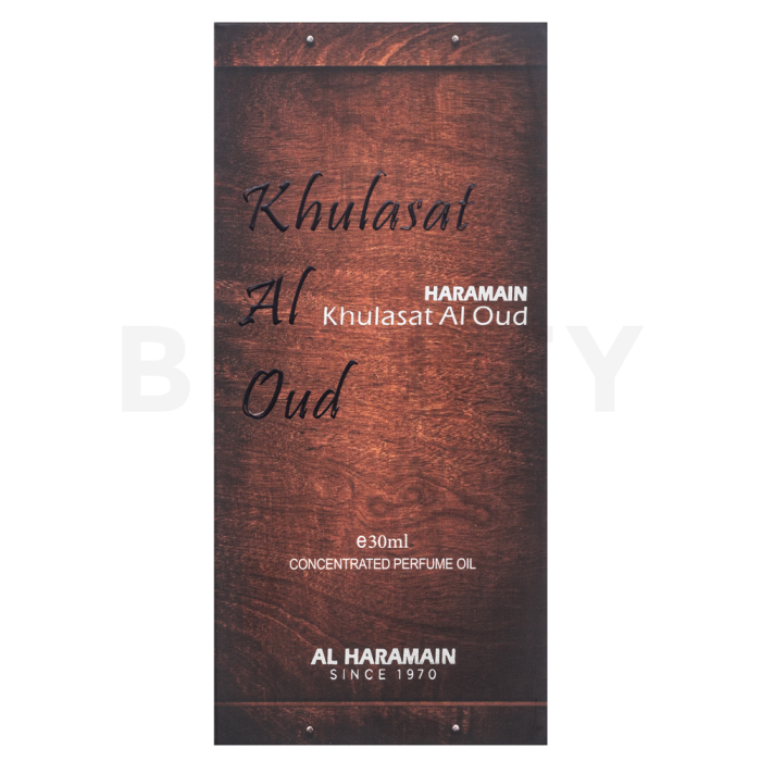 Al Haramain Khulasat Al Oud Parfémovaný olej unisex 30 ml