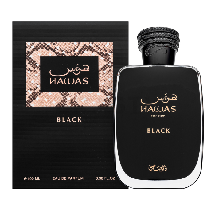 Rasasi Hawas Black Eau de Parfum für Herren Extra Offer 2 100 ml