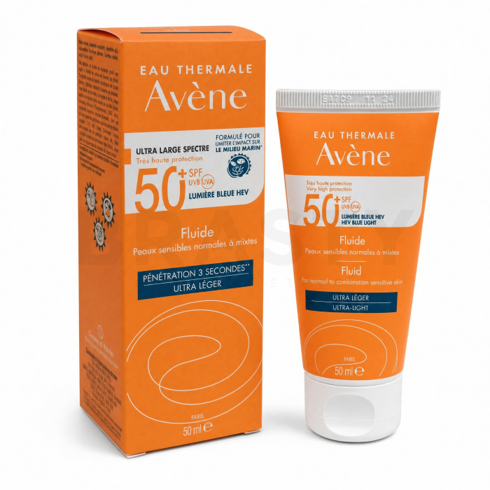 Avène Eau Thermale fluido idratante e protettivo SPF50+ Ultra-Light Fluid 50 ml