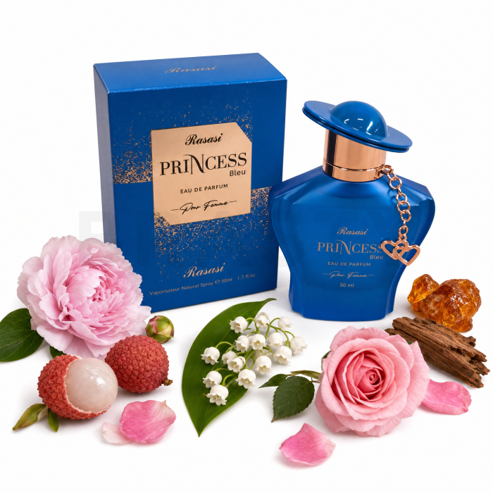 Rasasi Princess Bleu Eau de Parfum voor vrouwen 50 ml
