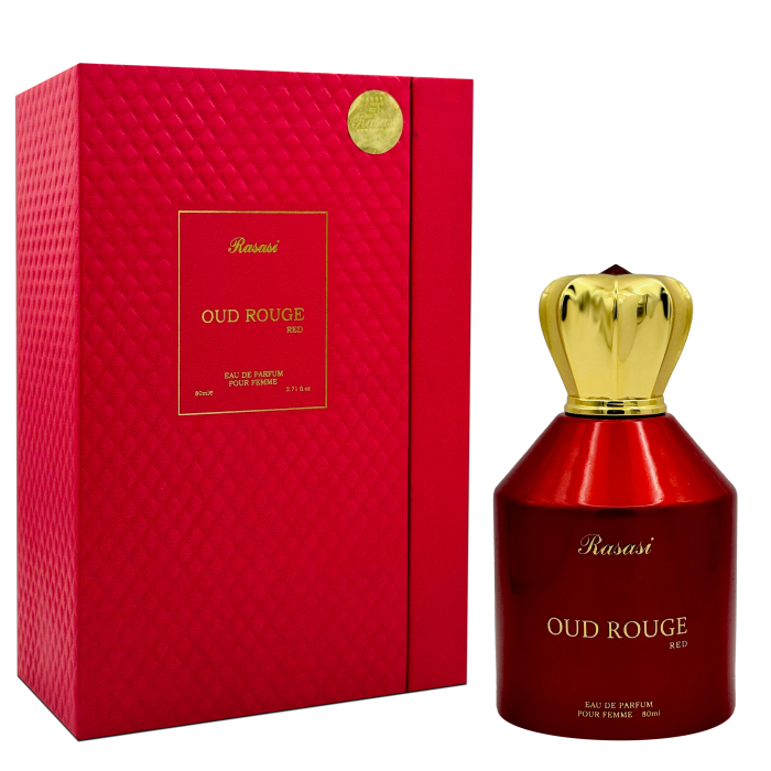 Rasasi Oud Rouge Red Eau de Parfum für Damen 80 ml