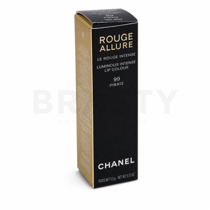 Chanel Rouge Allure Intense Long-Wear Lip Colour rtěnka 99 Pirate 3,5 g