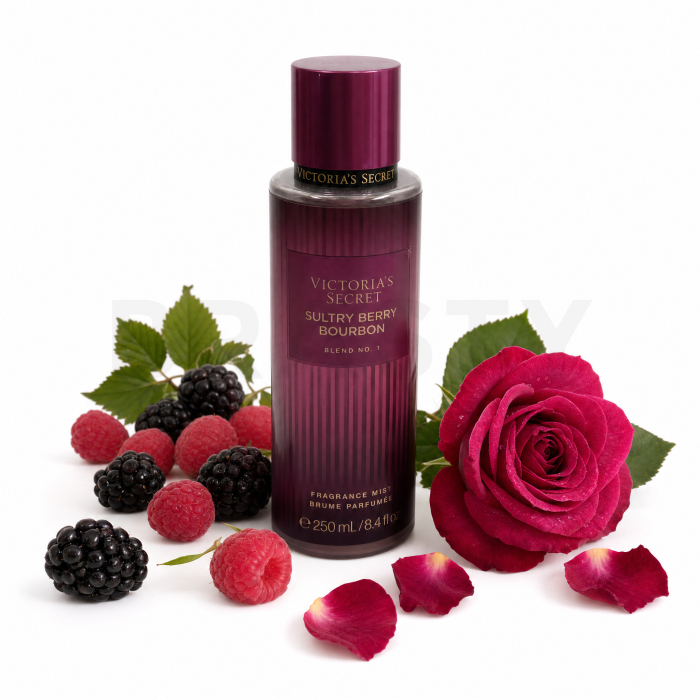 Victoria's Secret Sultry Berry Bourbon Spray corporal para mujer 250 ml