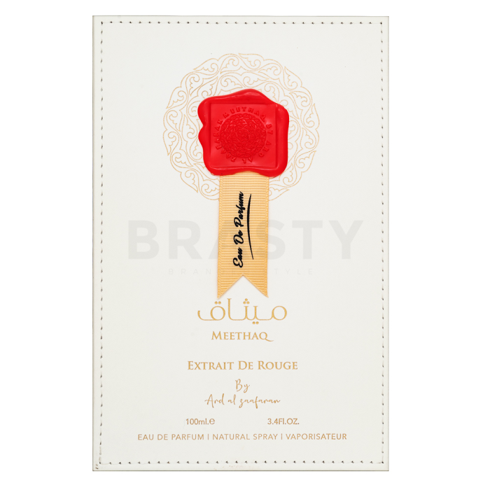 Ard Al Zaafaran Meethaq Extrait De Rouge Eau de Parfum unisex 100 ml