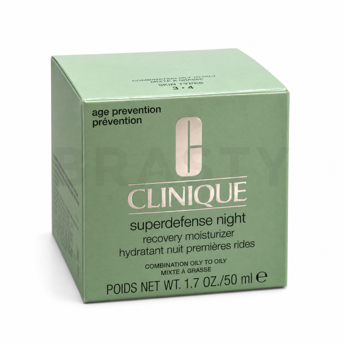 Clinique Superdefense Night nočna krema Recovery Moisturizer Combination-Oily To Oily 50 ml