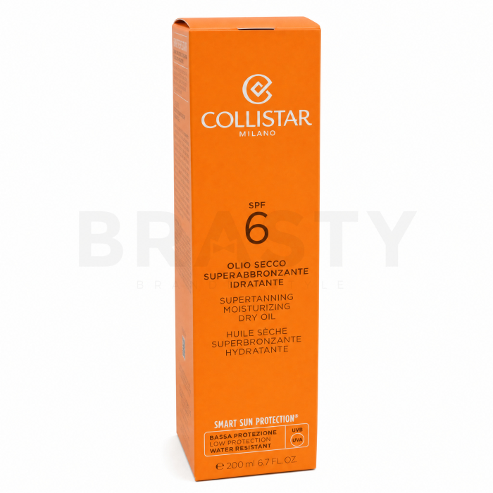 Collistar opalovací olej na obličej a tělo Supertanning Moisturizing Dry Oil SPF 6 200 ml