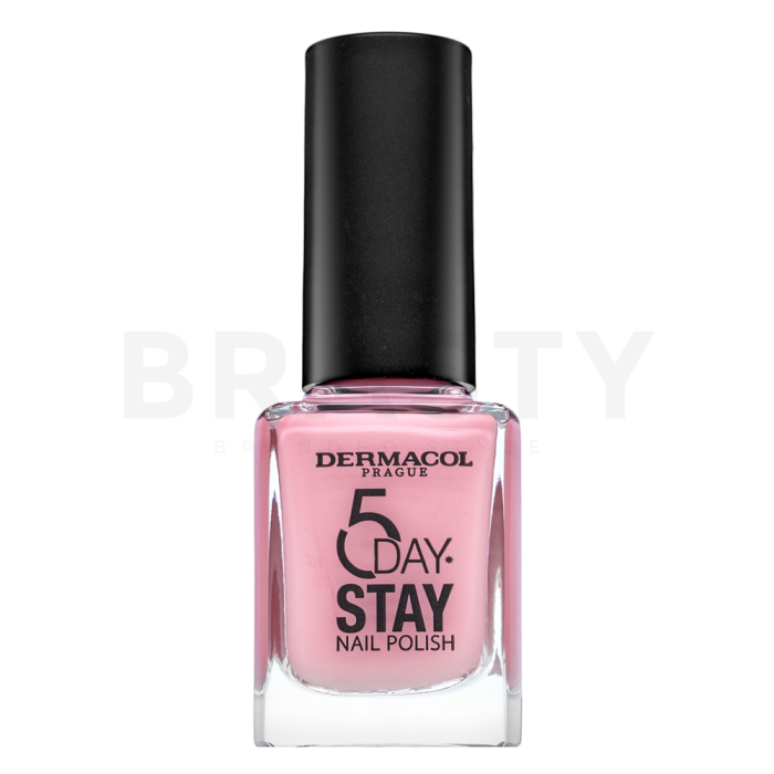 Dermacol 5 Day Stay Nail Polish lac de unghii 10 Milk Shake 11 ml