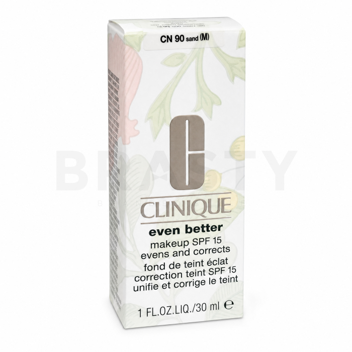 Clinique Even Better Makeup SPF15 Evens and Corrects folyékony make-up az egységes és világosabb arcbőrre 09 Sand 30 ml