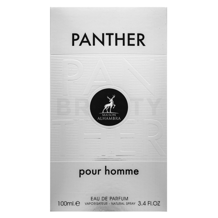 Maison Alhambra Panther Pour Homme Eau de Parfum bărbați Extra Offer 3 100 ml