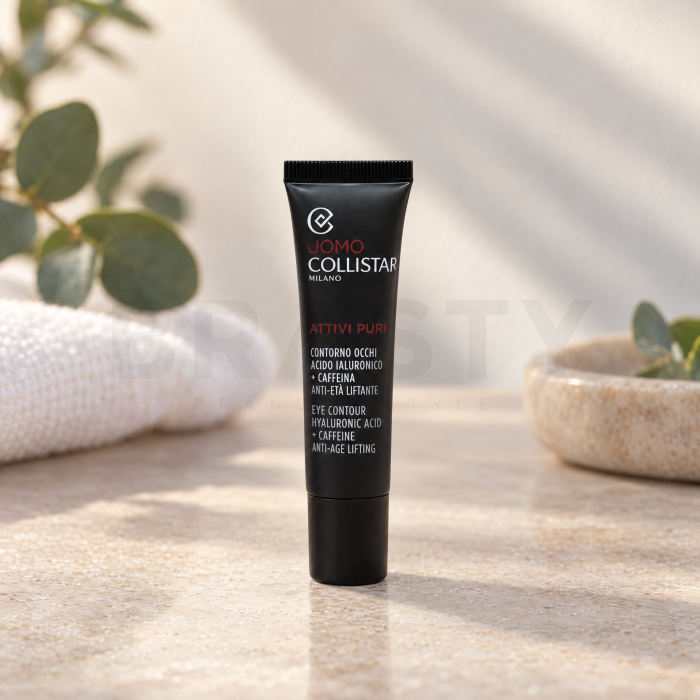 Collistar Attivi Puri lifting krema za učvrstitev Eye Contour Hyaluronic Acid + Caffeine 15 ml
