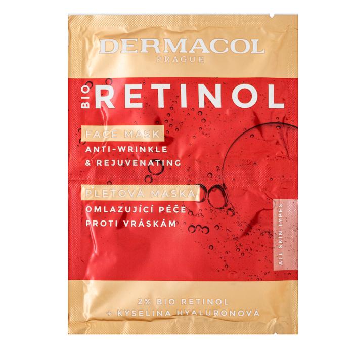 Dermacol Bio Retinol Maske Face Mask 2 x 8 ml