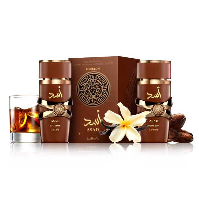 Lattafa Asad Bourbon parfemska voda za muškarce Extra Offer 3 100 ml