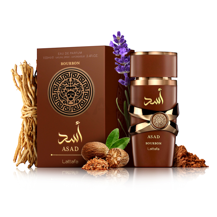 Lattafa Asad Bourbon parfemska voda za muškarce Extra Offer 3 100 ml