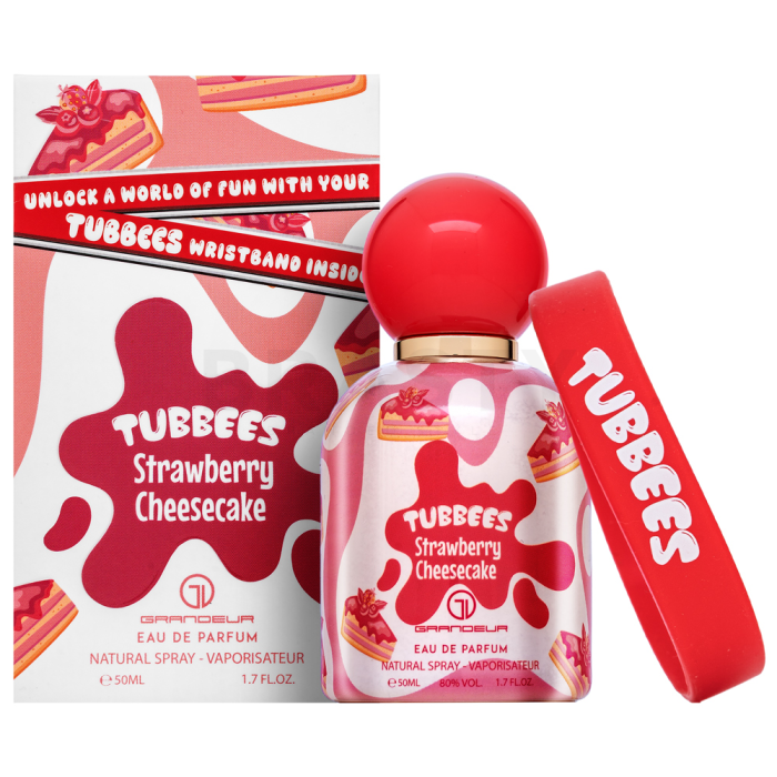 Tubbees Strawberry Cheesecake Eau de Parfum unisex 50 ml