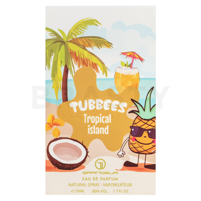 Tubbees Tropical Island Eau de Parfum unisex 50 ml