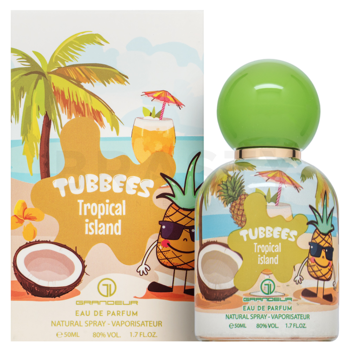 Tubbees Tropical Island Eau de Parfum unisex 50 ml