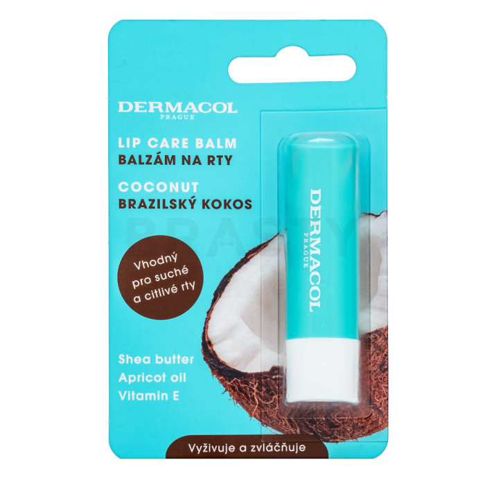Dermacol Voedende balsem Lip care Balm Coconut