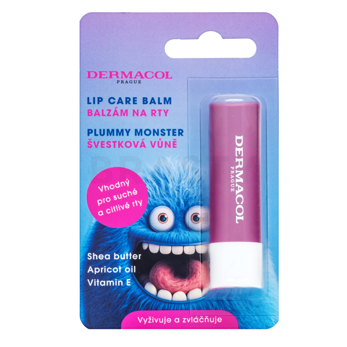 Dermacol Voedende balsem Lip care Balm Plummy Monster