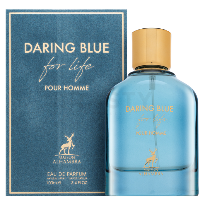 Maison Alhambra Daring Blue For Life woda perfumowana dla mężczyzn Extra Offer 3 100 ml