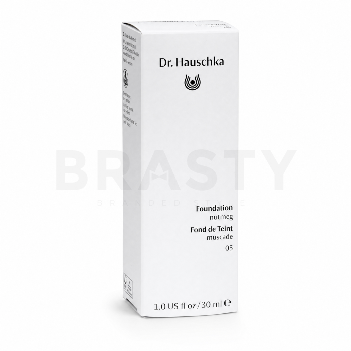 Dr. Hauschka Foundation течен фон дьо тен за изравняване тена на кожата 05 Nutmeg 30 ml