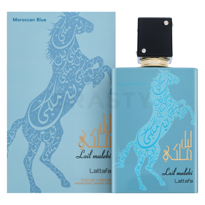 Lattafa Lail Maleki Moroccon Blue parfemska voda unisex Extra Offer 3 100 ml