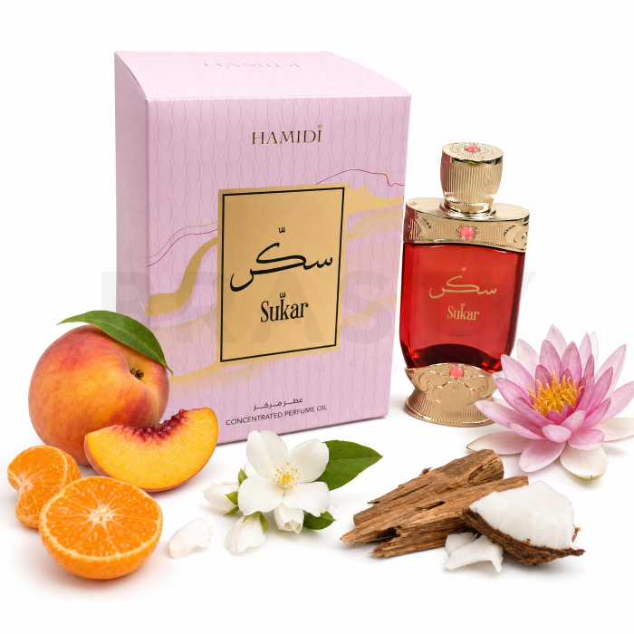 Hamidi Sukar Geparfumeerde olie voor vrouwen 20 ml
