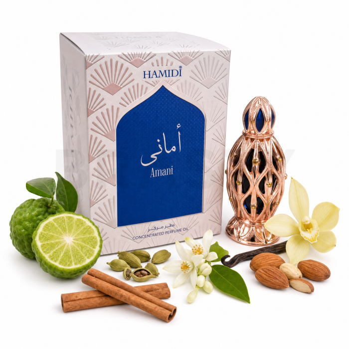 Hamidi Amani Geparfumeerde olie unisex 20 ml