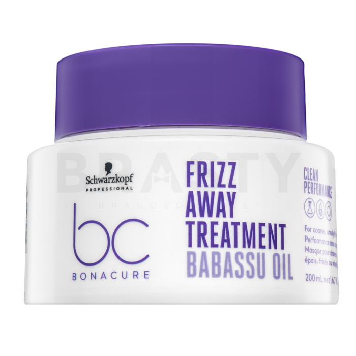 Schwarzkopf Professional BC Bonacure Frizz Away Treatment mască de netezire impotriva incretirii părului 200 ml
