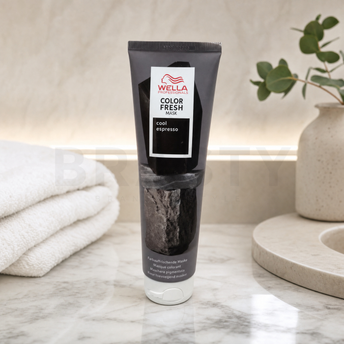 Wella Professionals Color Fresh Mask Интензивна възстановяваща цветна маска За всякакъв тип коса Cool Espresso 150 ml