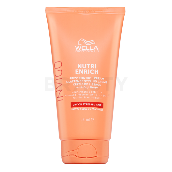 Wella Professionals Invigo Nutri-Enrich Frizz Control Cream with Goji Berry gladilna krema proti nakodranosti 150 ml