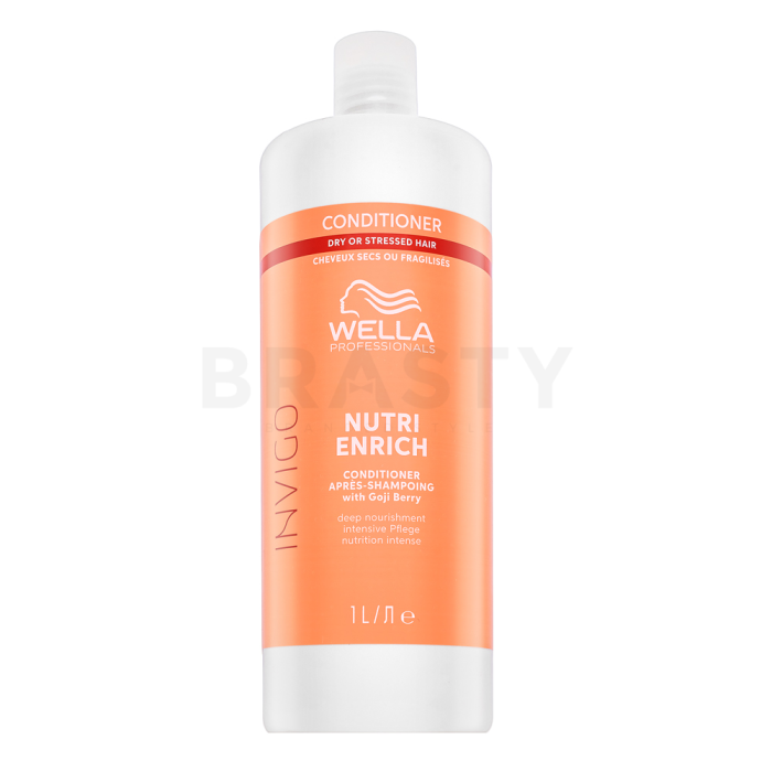 Wella Professionals Invigo Nutri-Enrich Conditioner with Goji Berry tápláló kondicionáló száraz és sérült hajra 1000 ml