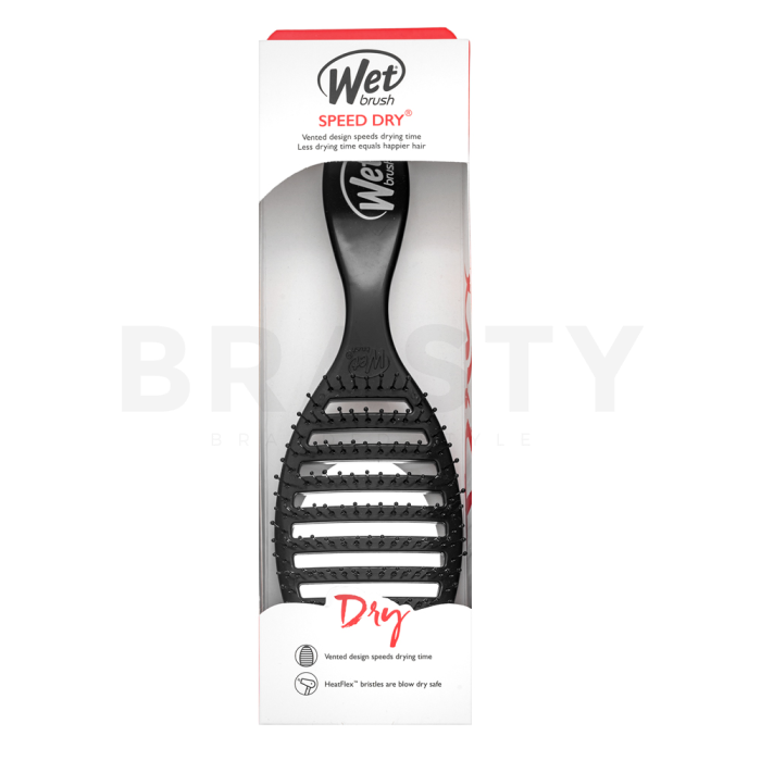 Wet Brush Speed Dry Black krtača za lase