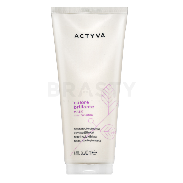 Kemon Actyva Colore Brillante Protection and Shine Mask versterkend masker voor glans en bescherming van gekleurd haar 200 ml