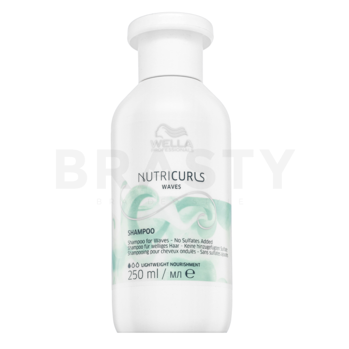 Wella Professionals Nutricurls Shampoo for Waves Shampoo für welliges Haar 250 ml