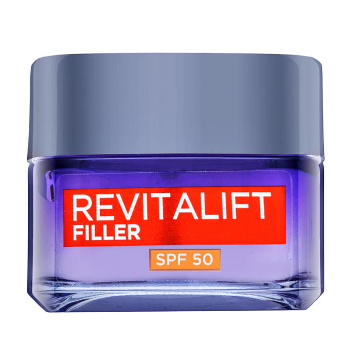 L´Oréal Paris Revitalift Filler töltő nappali krém Hyaluronic Acid Anti-Wrinkle Cream SPF 50 50 ml