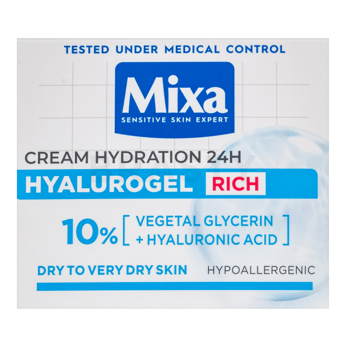 Mixa Hyalurogel Rich crème Cream Hydration 24H 50 ml