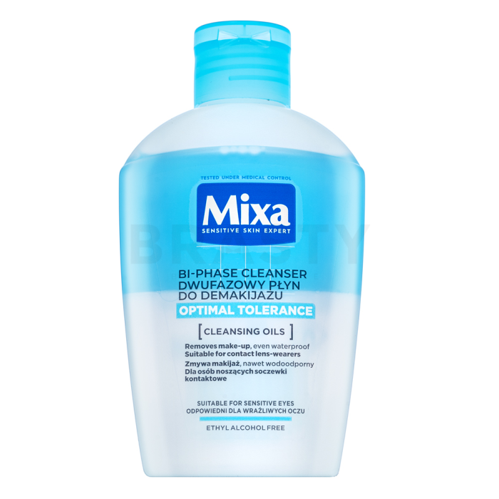 Mixa Optimal Tolerance 2-Phasen-Make-up-Entferner Bi-Phase Cleanser 125 ml