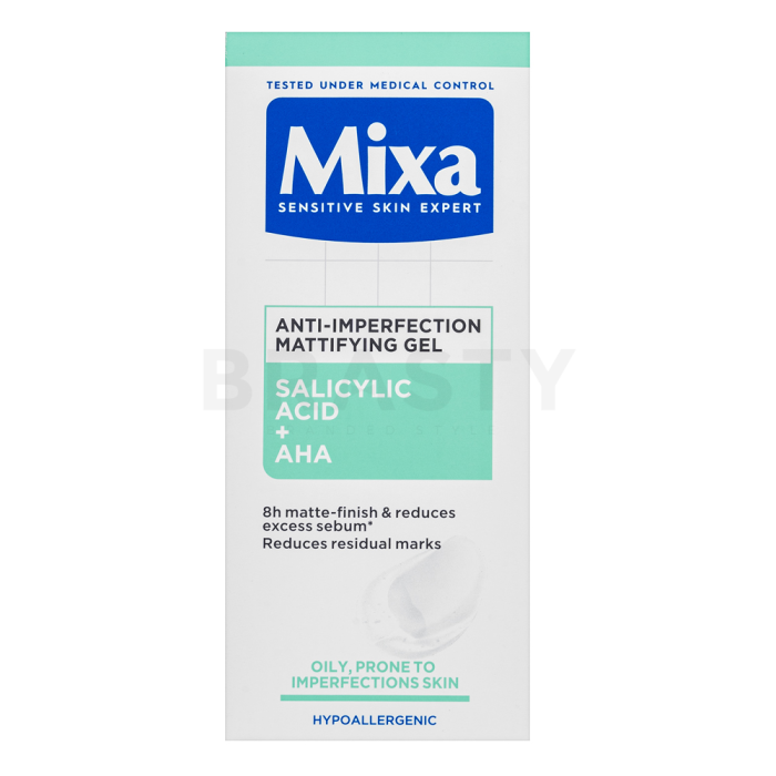 Mixa Salicylic Acid + AHA cremă de ten Anti-Imperfection Mattifying Gel 50 ml