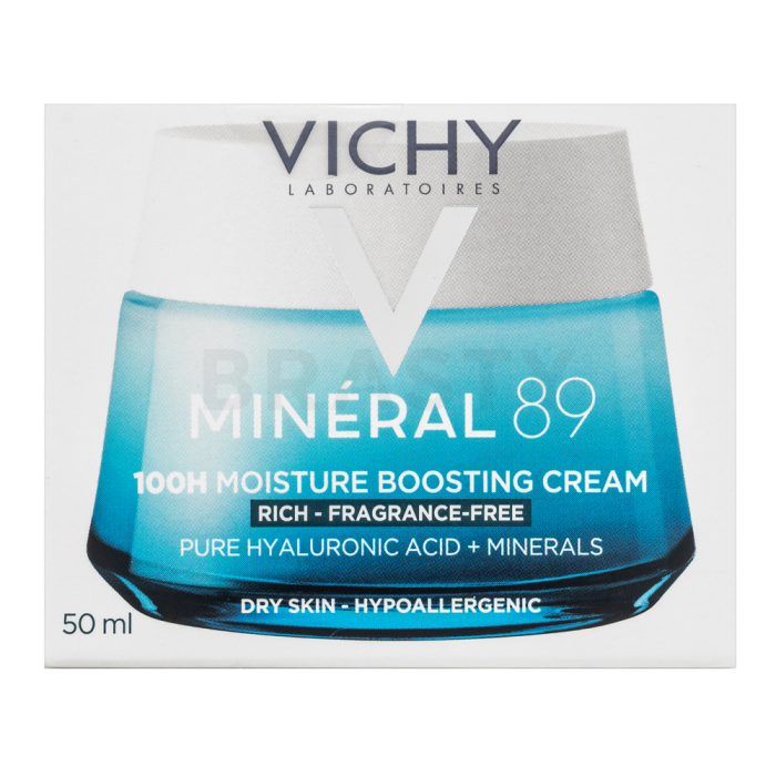 Vichy Minéral 89 Intenzív ápolás 100H Moisture Boosting Cream Rich 50 ml