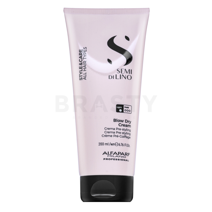 Alfaparf Milano Semi Di Lino Style & Care Blow Dry Cream crema styling per trattamento termico dei capelli 200 ml